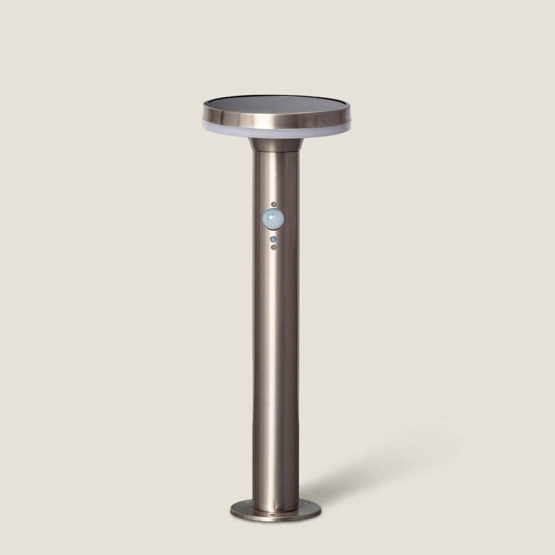 Image of Helios 6W Warm White Solar LED Post Light with PIR Sensor