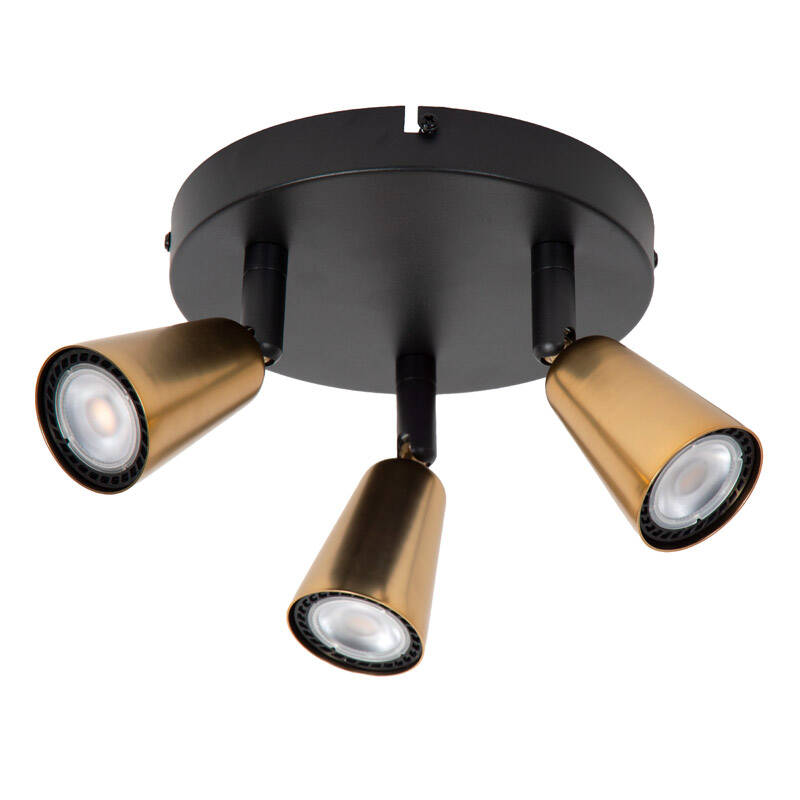Image of Lucide Tiana 3 Light Ceiling Spotlight Plate