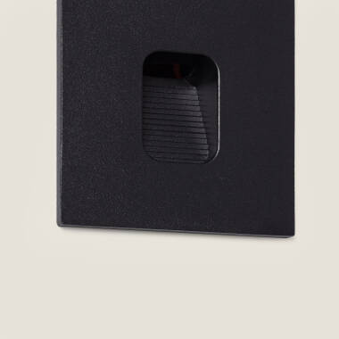 Image of Edit Grasset Square 2W Cool White LED Recessed Outdoor Wall Light