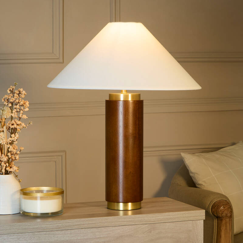 Image of Westport Remsenburg Mango Wood Tall Table Lamp