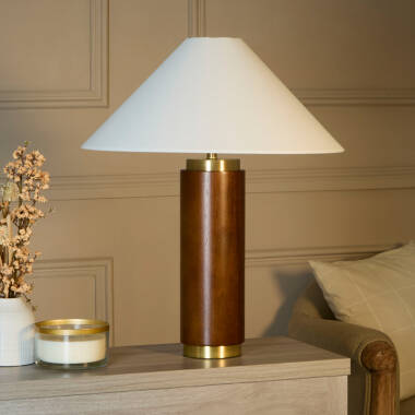 Image of Westport Remsenburg Mango Wood Tall Table Lamp