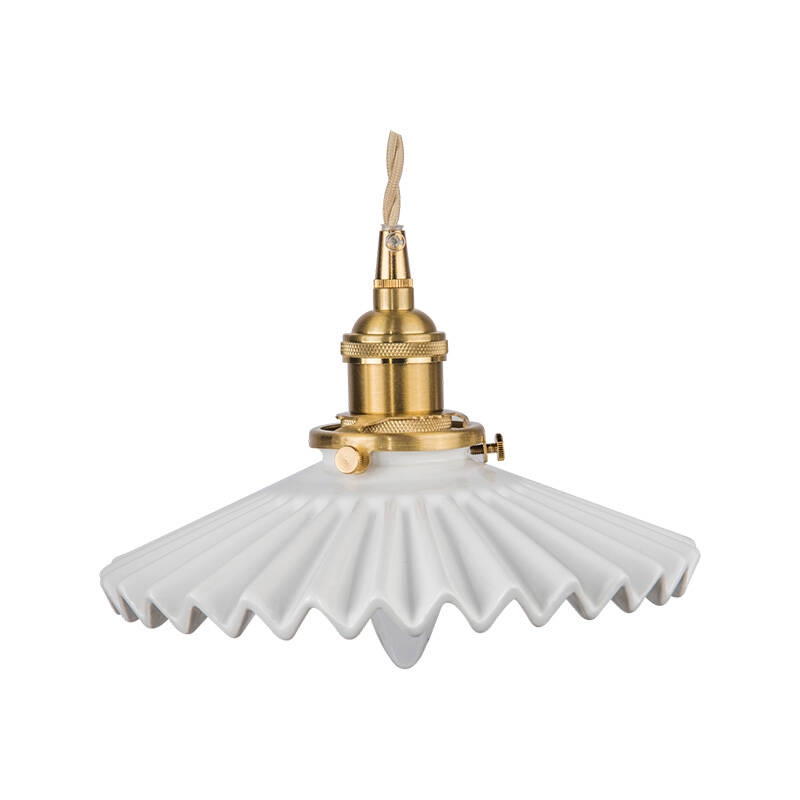 Image of Wisteria Tiffany Ceramic Ceiling Pendant Light