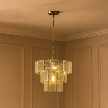 Wisteria Ophelia Clear Glass Chandelier
