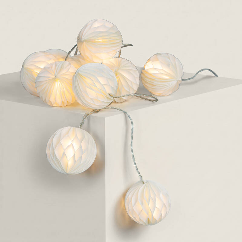 Image of Iluzzia Stewpot 2.1M Battery Operated LED String Lights - 10 Lights