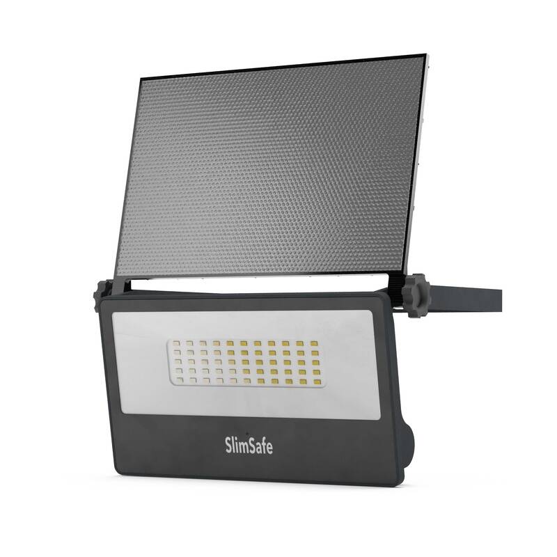 Image of Suri SlimSafe Pro Solar 1500lm LED Floodlight with PIR Sensor