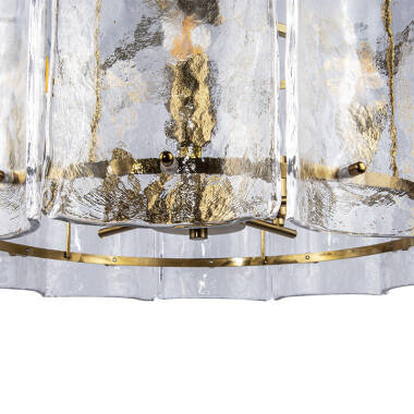 Image of Wisteria Vere Glass Ceiling Pendant Light