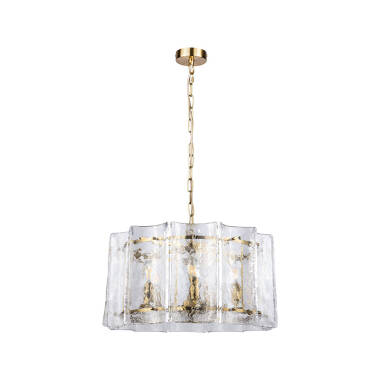 Image of Wisteria Vere Glass Ceiling Pendant Light