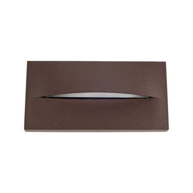 Edit Terra LED Rectangular Outdoor Flush Wall Light