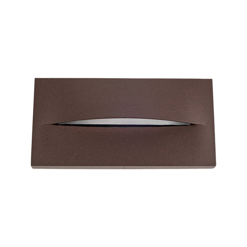 Image of Edit Terra LED Rectangular Outdoor Flush Wall Light