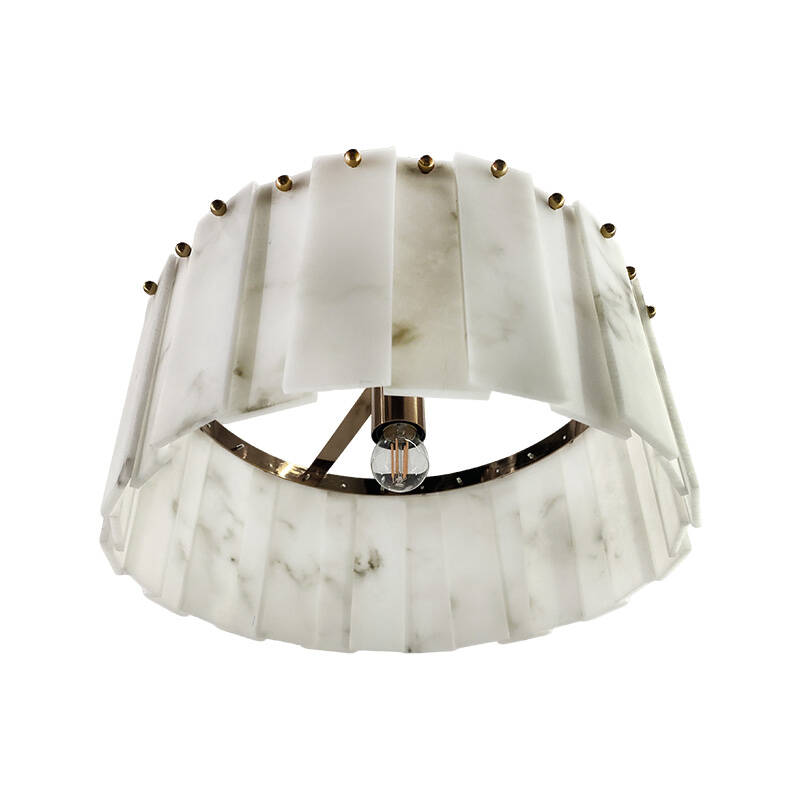 Image of Wisteria Linea Alabaster Glass Chandelier