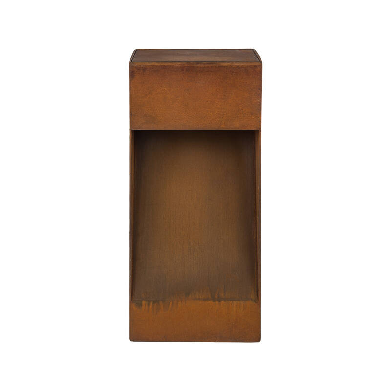 Image of Westport Coastal Rusty Ray LED Outdoor Flush Wall Light