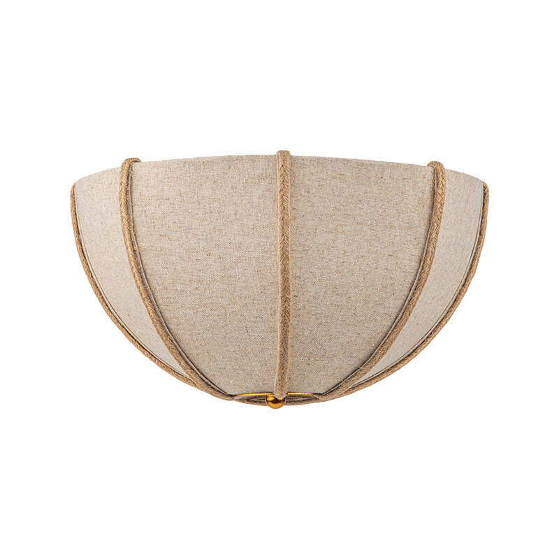 Image of Khudi & Khora Solara Linen Wall Light