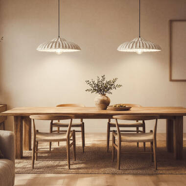 Image of Iluzzia Catrina Paper Ceiling Pendant Light