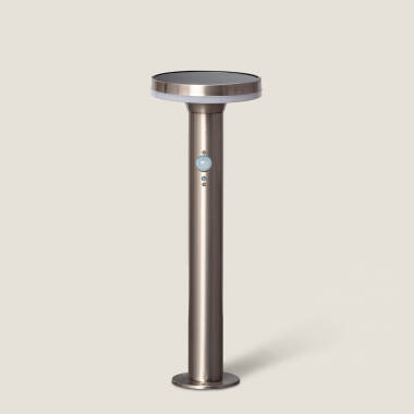 Helios 6W Warm White Solar LED Post Light with PIR Sensor