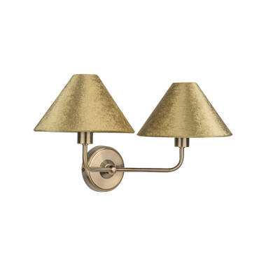 Image of Wisteria Camellia Twin Wall Light