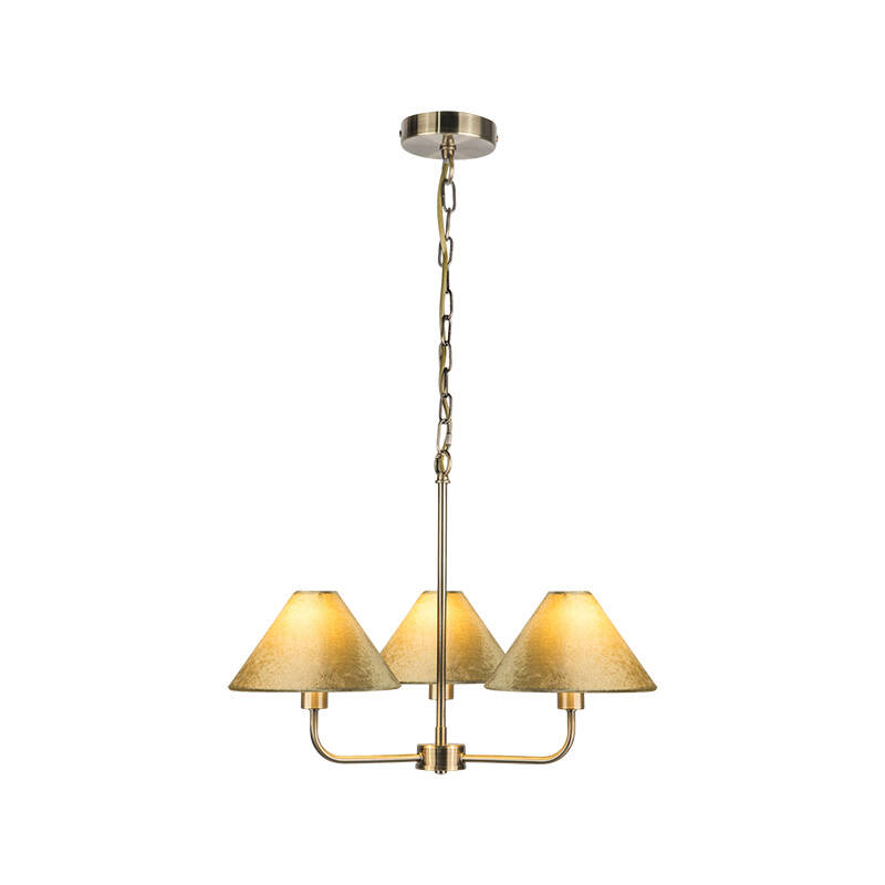 Image of Wisteria Camelia 3 Light Multi Arm Ceiling Pendant Light