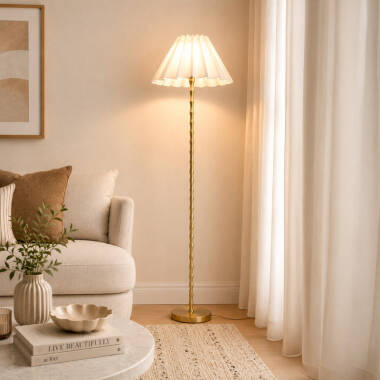 Image of Wisteria Violet Floor Lamp