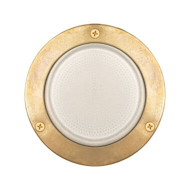 Image of Westport Coastal Runswick Outdoor Flush Wall Light