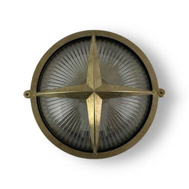 Image of Westport Coastal Oban Outdoor Flush Wall Light