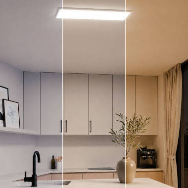 Image of 24W Rectangular CCT Double Sided SwitchCCT LED Panel 580x200 mm