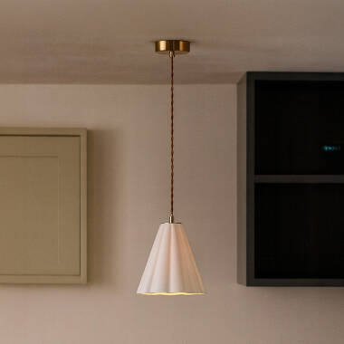 Edit Iris Ceramic Ceiling Pendant Light