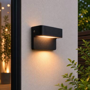 Edit Verdi LED Rectangular Outdoor Wall Light