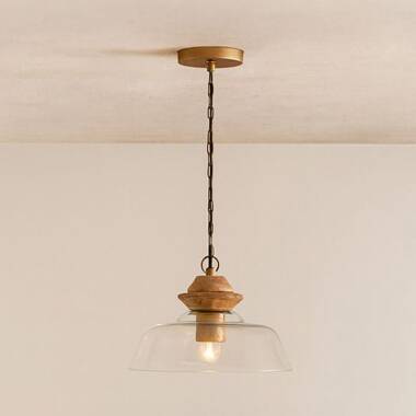 Khudi & Khora Brook Glass Ceiling Pendant Light