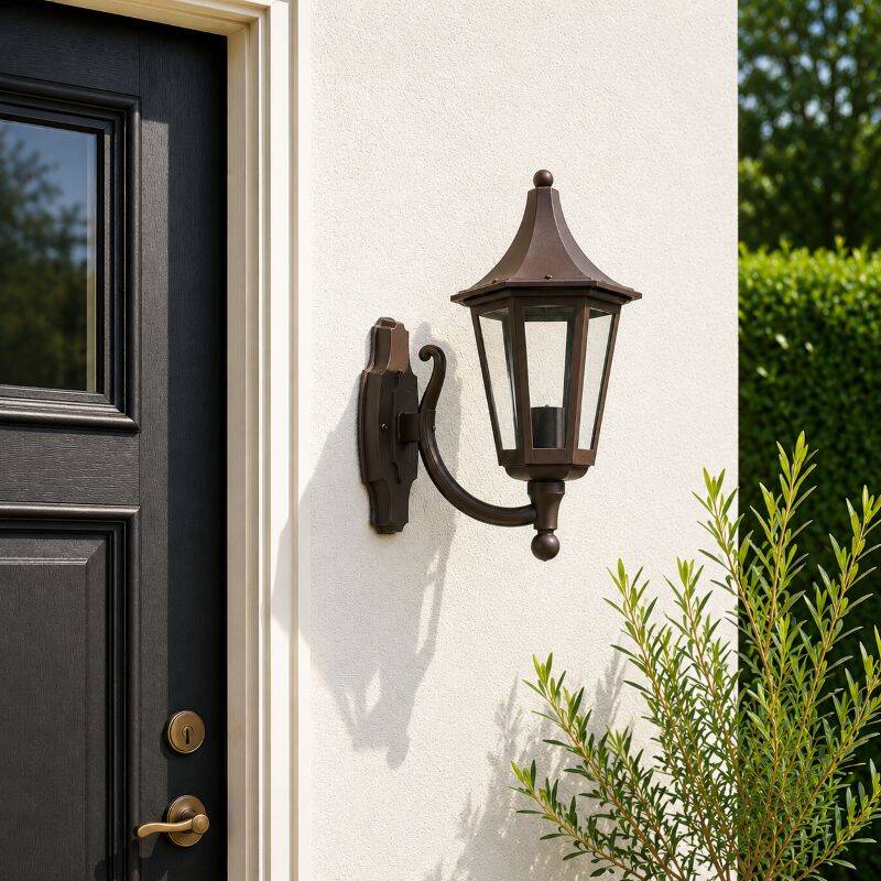 Image of Edit Coastal Shanklin Outdoor Lantern Wall Light