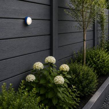 Image of Edit Coastal Pooley Outdoor Flush Wall Light
