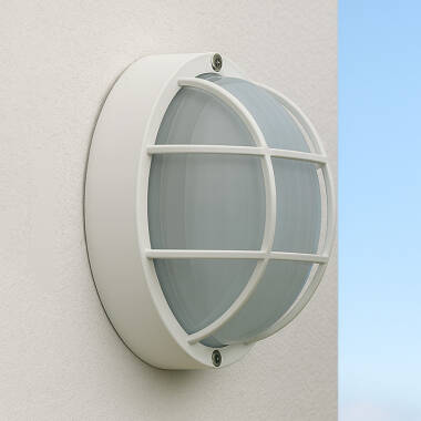 Image of Edit Coastal Pier Outdoor Round Bulkhead Wall Light