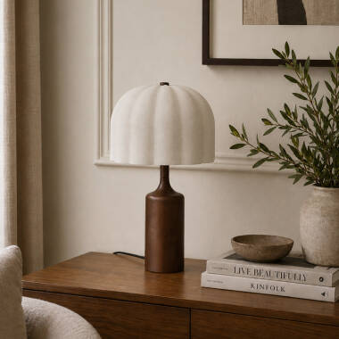Khudi & Khora Aloura Ceramic Table Lamp