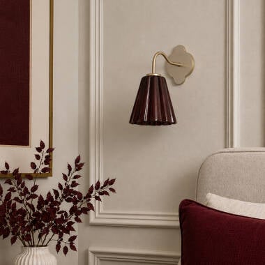 Wisteria Vivenna Glass Wall Light