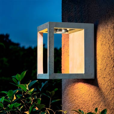 Edit Varex LED Half Lantern Outdoor Wall Light