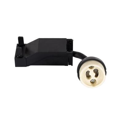 Ceramic GU10 Lampholder with 100mm cable Connector