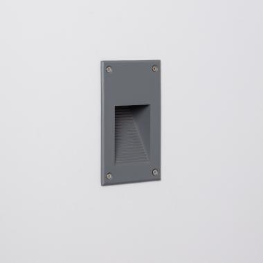 Edit Copper 3W Daylight LED Recessed Outdoor Wall Light