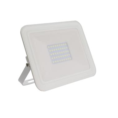 30W Warm White LED Floodlight 3000lm Glass IP65