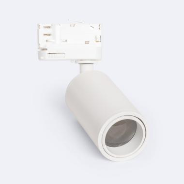 Three Circuit 10-50º Multiangle Track Light GU10 Lampholder Agata